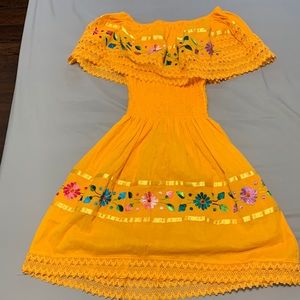new never used Mexican fiesta dress
